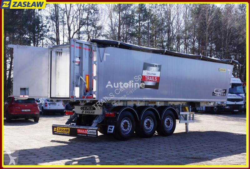 Semi remorque Zasław 43 m³ tipping semi-trailer...