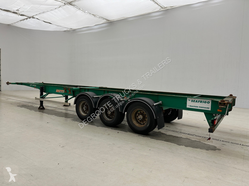 Oplegger Fruehauf 4x Skelet 2 x 20-40 ft
