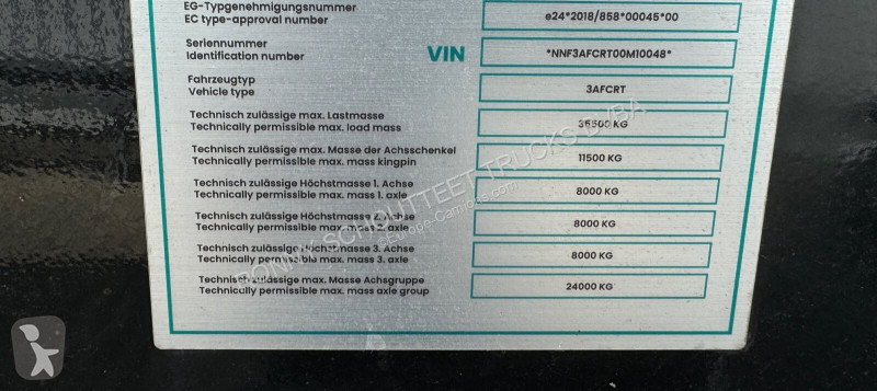Semi reboque  Euro ATM 27 Euro ATM 27, HARDOX...