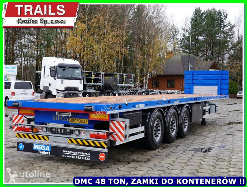 Semiremorca Mega ALT-3WS - Flatbed DMC 45 T /...