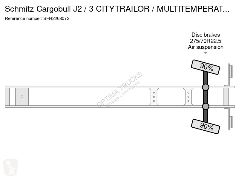 Semitrailer Schmitz Cargobull J2 / 3...
