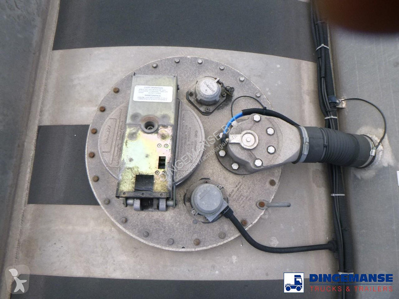 Semi remorque  Fuel tank alu 42.8 m3 / 6 comp +...