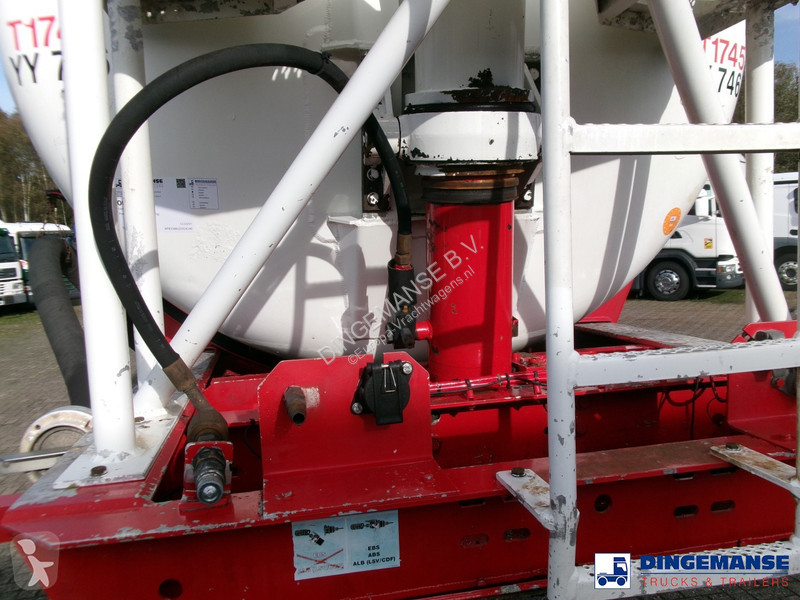 Semi reboque Feldbinder Powder tank alu 41 m3...