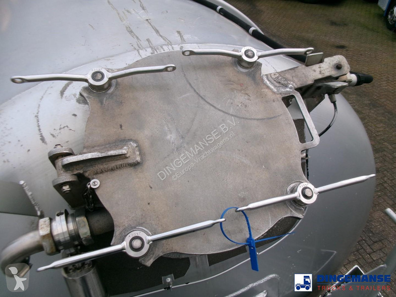 نصف مقطورة Feldbinder Powder tank alu 38 m3...