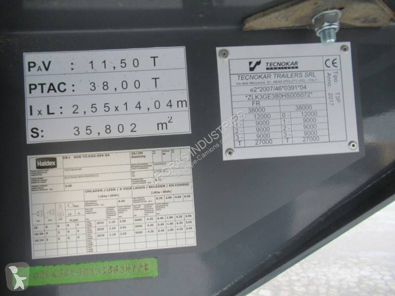 Semitrailer TecnoKar Trailers GENIO 2