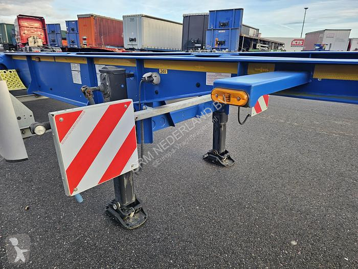 Semitrailer Van Hool A2C001 container CHASSIS...