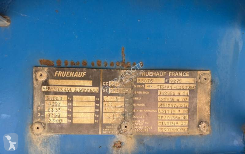 Semitrailer Fruehauf
