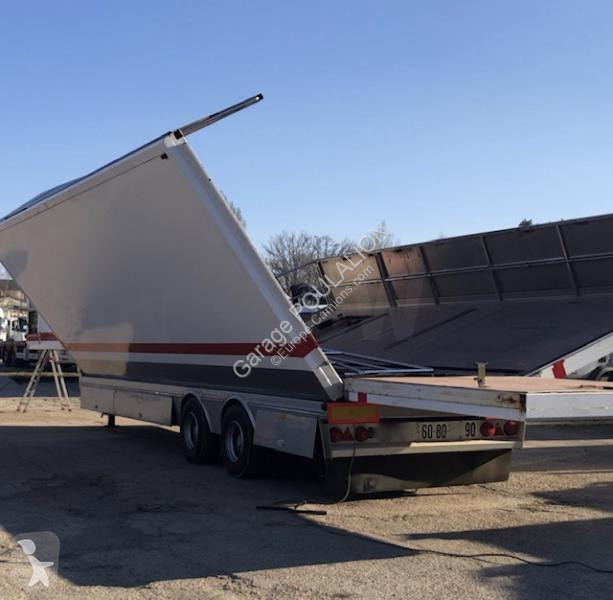 Semitrailer Fruehauf 2 ESSIEUX FOURGON PODIUM 32T