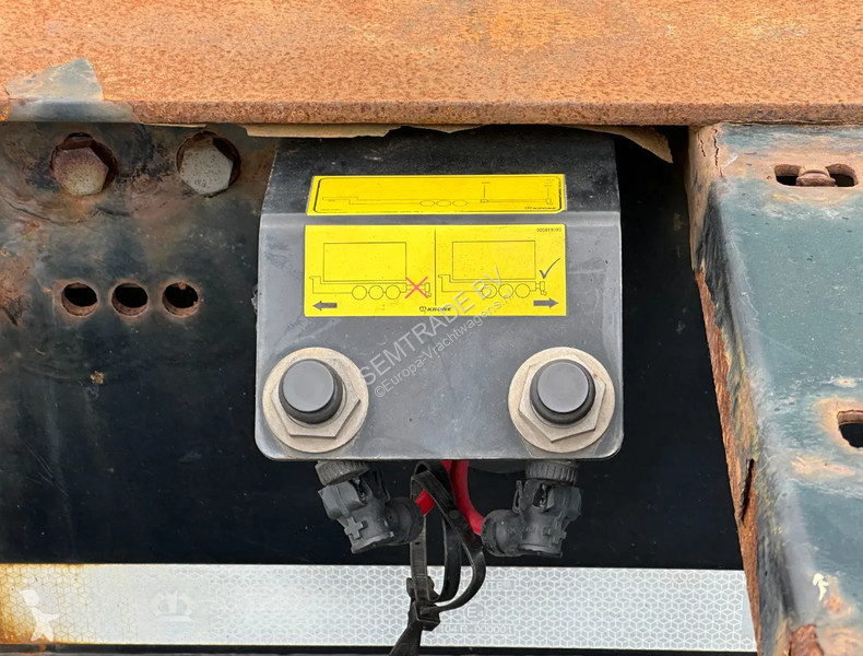 Semi remorque Krone BACK SLIDER LIFT AXLE...