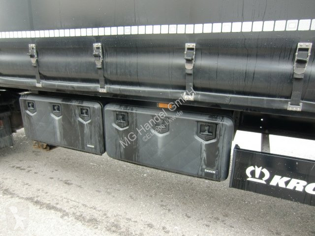 Semitrailer Krone SD Planenauflieger Liftachse,...
