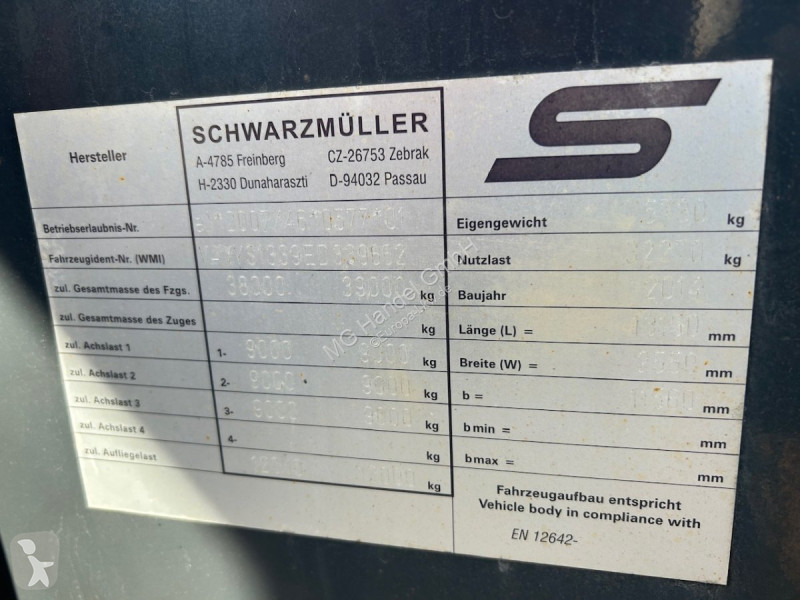 Semiremorca Schwarzmüller Holzauflieger 6...