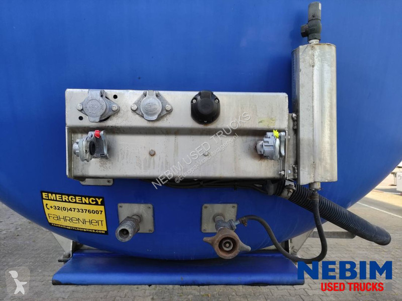 Semi reboque Burg BPO 12-27 Z - 26.165L - INOX...