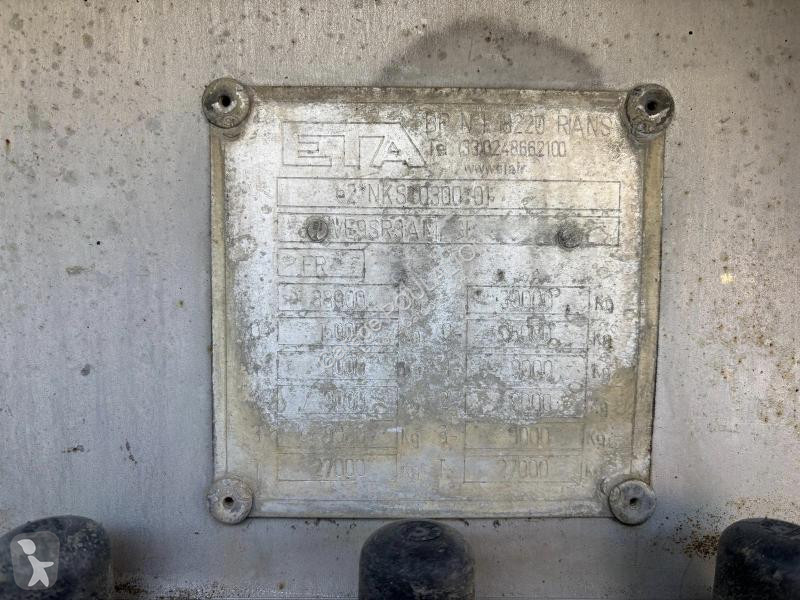 Semi reboque ETA  29000L POMPAGE HYDRAULIQUE