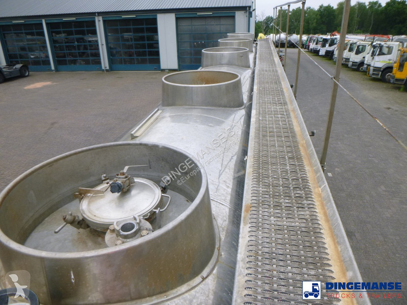 Semiremorca Magyar Chemical tank inox 33 m3 / 1...