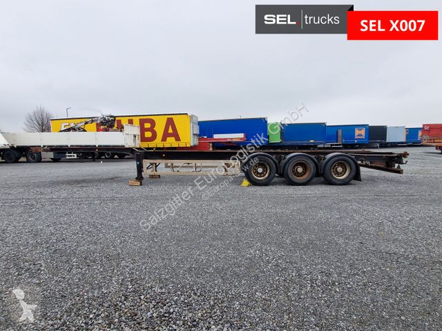 نصف مقطورة Krone C 24 Containerchassie (Gesamt...