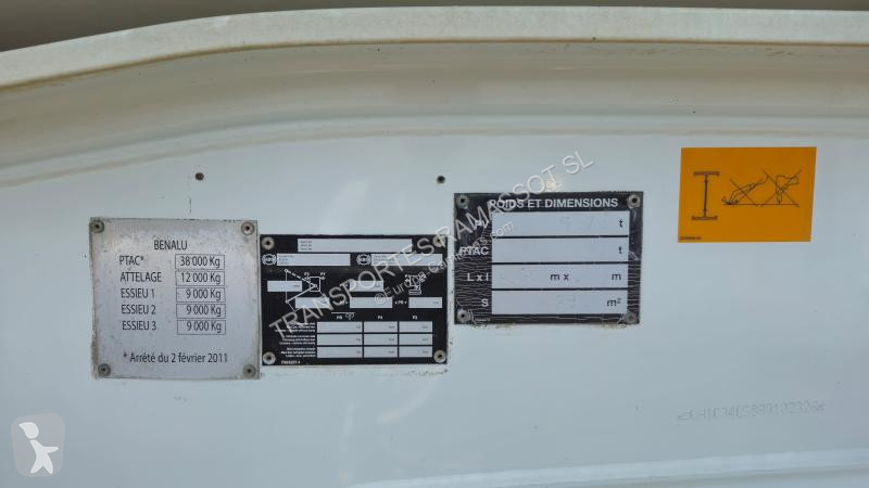نصف مقطورة Benalu  C34 CNS