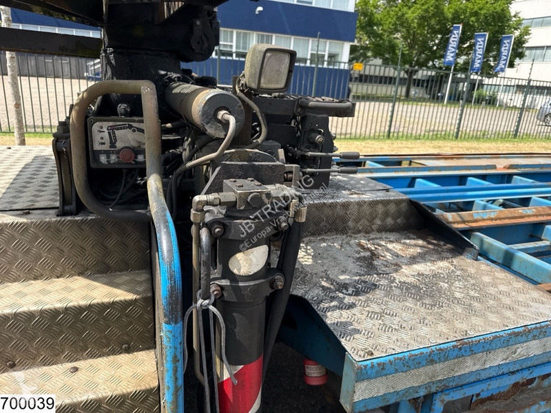 Semi remorque Samro open laadbak Hiab