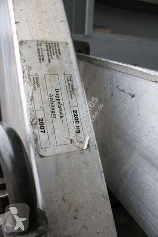 Semitrailer Fliegl SDS 350 SAF Lift TOP Rampen...