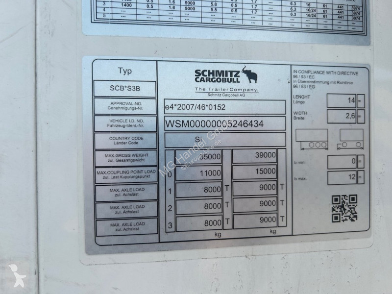 Semi reboque Schmitz Cargobull SCB S3B SKO24...