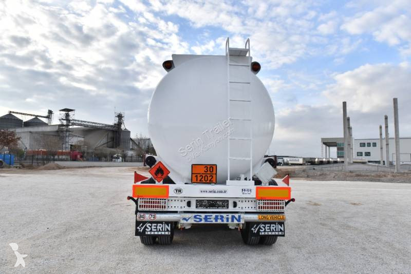 Semi remorque Serin Aluminum  Fuel Oil Tanker...