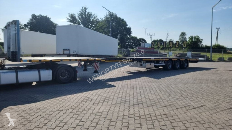 Oplegger MAX Trailer platforma z hydraulicznie...