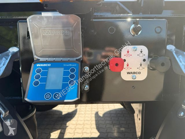 Semitrailer  WIESE Hakenlift- WAK 2-32 SK...