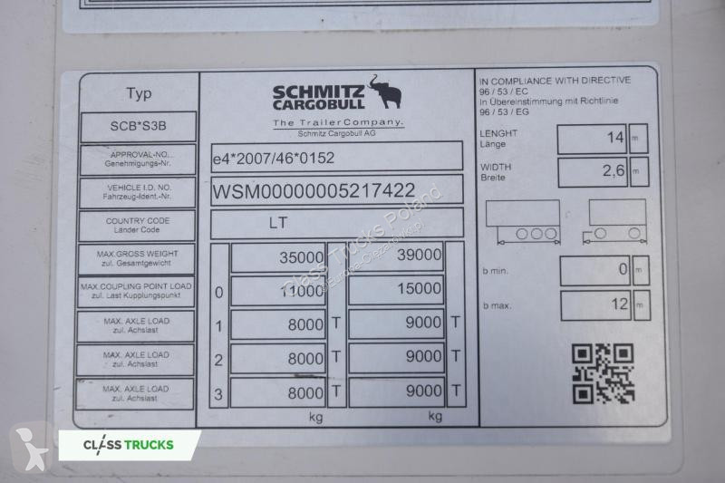 Sættevogn Schmitz Cargobull FP 60 ThermoKing...