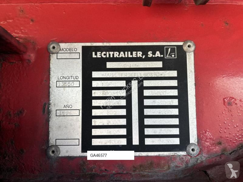 Semirimorchio Lecitrailer LTFR3E