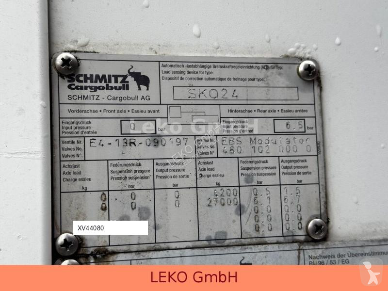 Oplegger Schmitz Cargobull SKO 24
