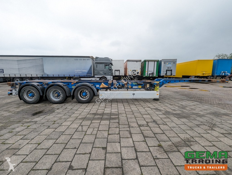 Semitrailer Krone 27 3-Assen BPW DrumBrakes -...