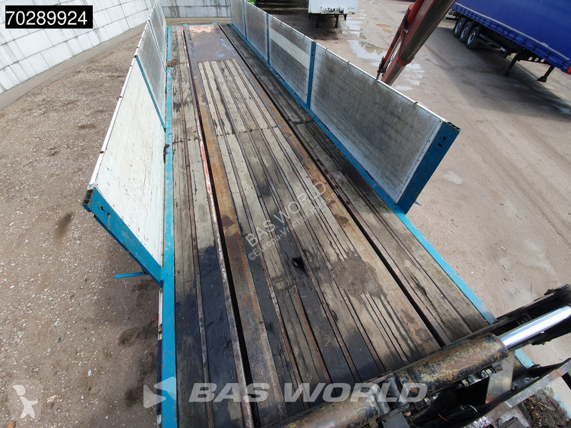 Semitrailer  S12/27P2-13,2KR Crane HIAB R165-F3...