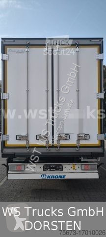 Semitrailer Krone Kühlauflieger Carrier Vector...