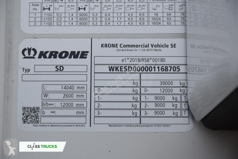 Semiremorca Krone SDR  FP 60 ThermoKing SLXi 300