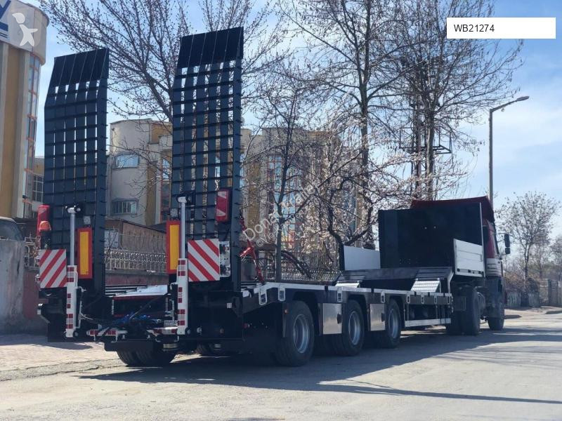 Semiremorca Donat 3 axle lowbed extendable -...