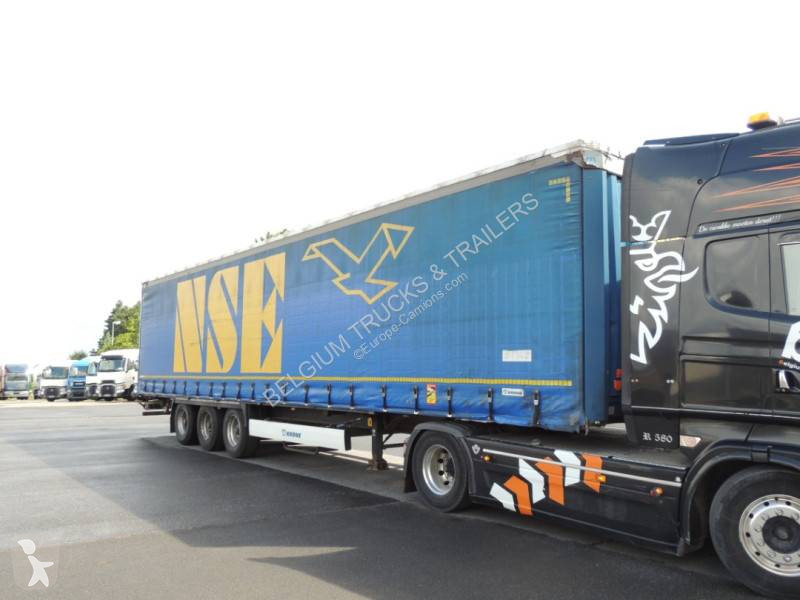 Semitrailer Krone damage