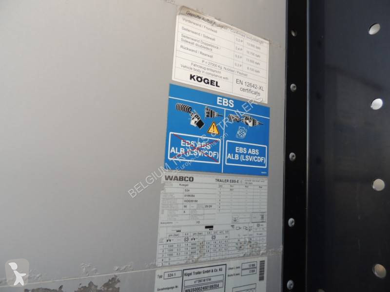 Semitrailer Kögel fosse a bobine