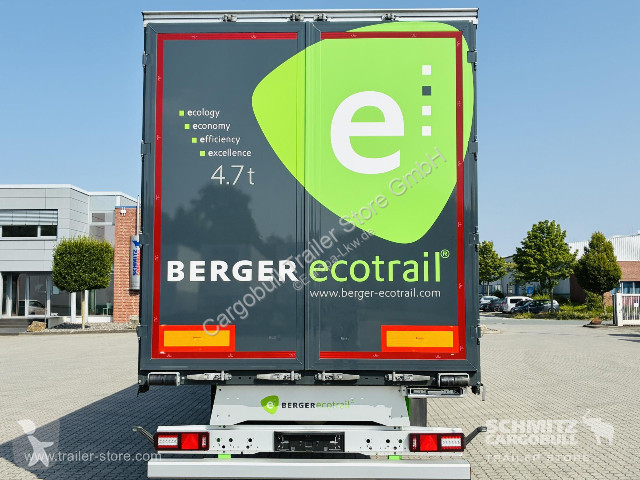 Semitrailer Berger Curtainsider Standard Getränke