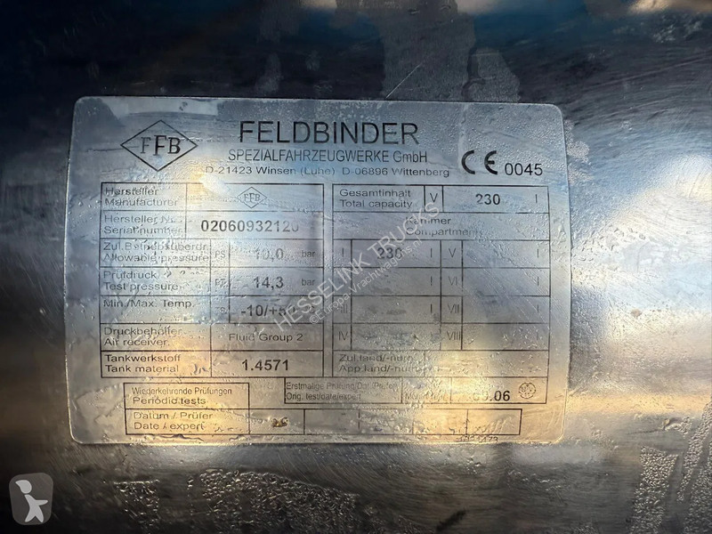 Semiremorca Feldbinder 34m3 Veevoeder...