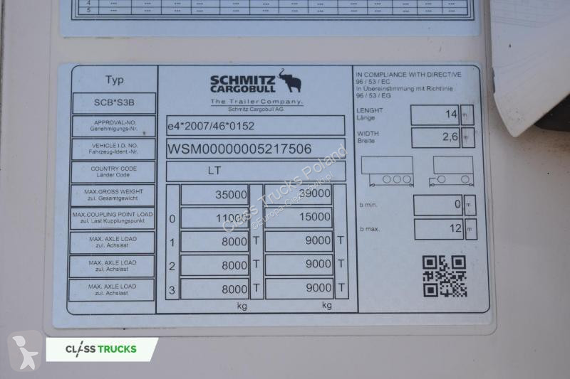 Návěs Schmitz Cargobull FP 60 ThermoKing SLXi 300
