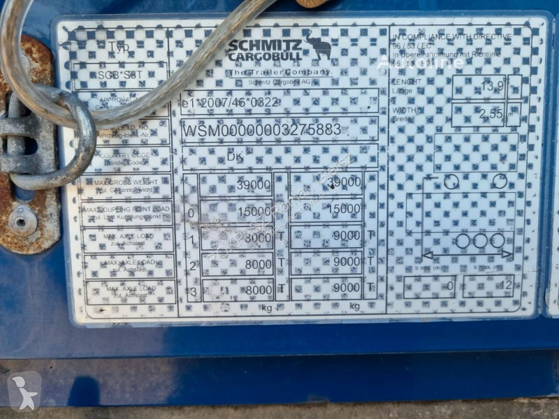 Oplegger Schmitz Cargobull Standard