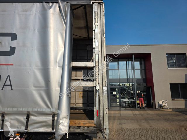 Semitrailer Fliegl SDS01 / Hubdach / EDSCHA /...