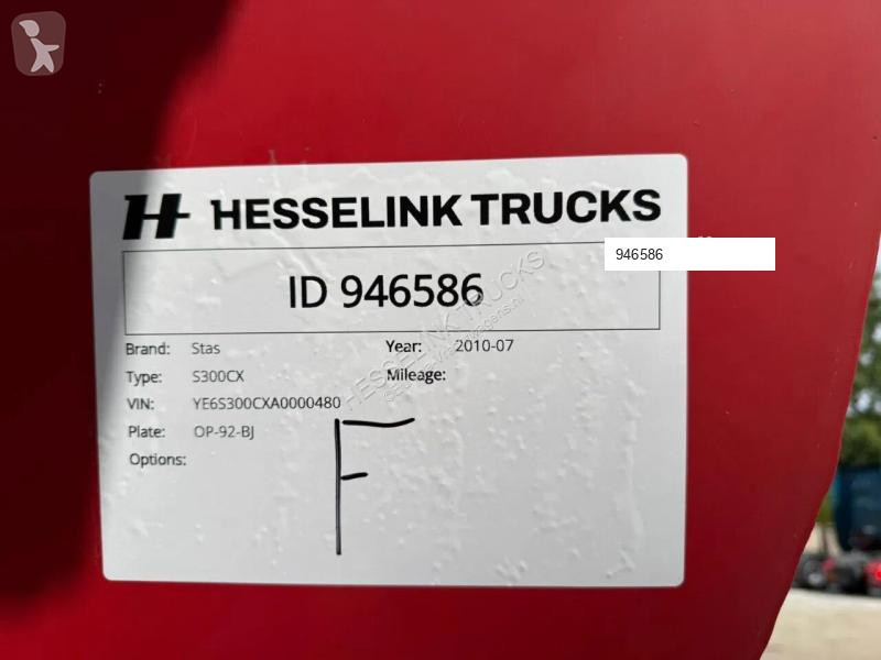 Semitrailer Stas S300CX Lift Axle Automatic...
