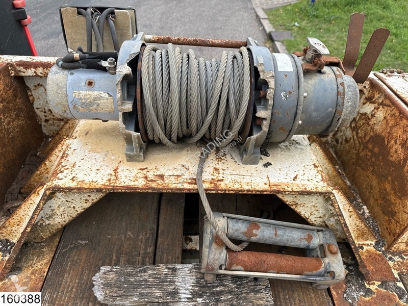 نصف مقطورة Louault Lowbed 54.000 kg, Steering...