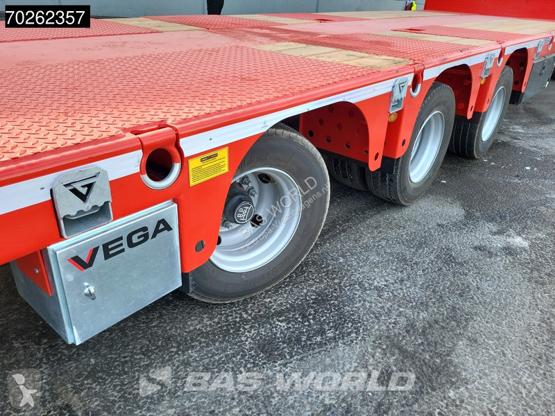 نصف مقطورة  Lowbed 2 axles NEW Hydr. Ramps....