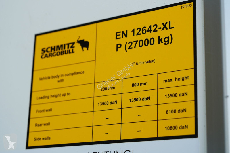 Semirimorchio Schmitz Cargobull SBO 18 /...