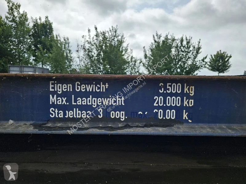 نصف مقطورة  3 Deckers 3 Flatbed Semi-Trailer -...