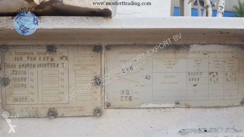 نصف مقطورة Marrel Benne Marrel Benne 2-axle -...