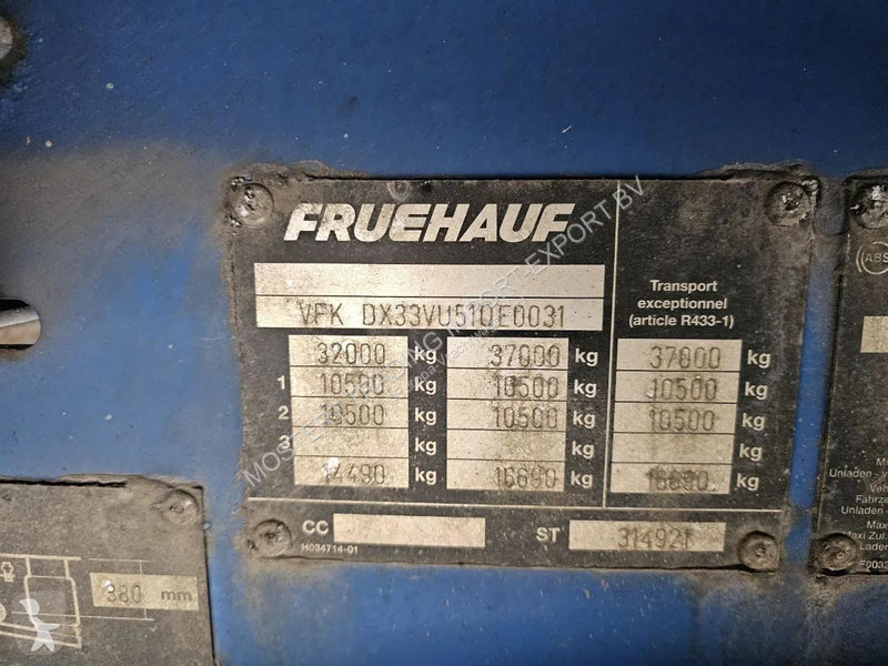 Sættevogn Fruehauf DISC Fruehauf DISC Enclosed...
