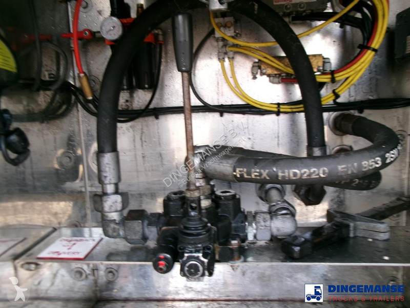 نصف مقطورة Feldbinder Fuel tank alu 44.6 m3 + pump