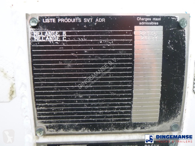 نصف مقطورة Robine Gas tank steel 51.5 m3 / 1 comp